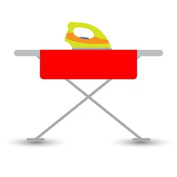 Ironing board Stock Illustration