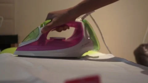 Ironing close up Video stock 47169241