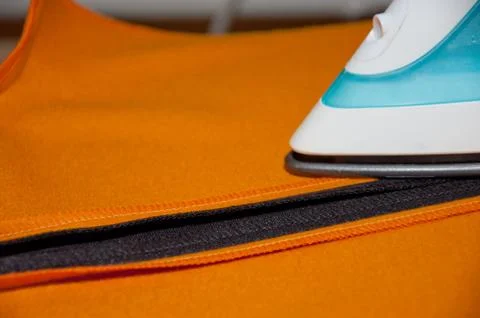 Ironing cloth Stock Photos