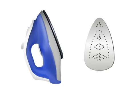 Ironing clothes. Stock Illustration