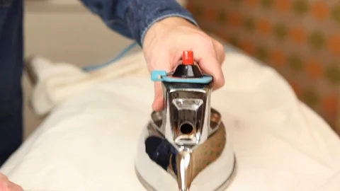 Ironing Stock Footage 126724765