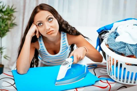 Ironing Stock Photos