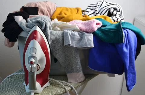 Ironing Stock Photos
