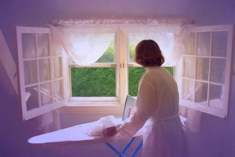 Ironing Stock Photos