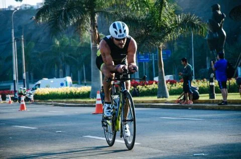 Ironman 70.3 Lima - Peru 2018 Stock Photos