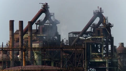 Ironworks close up Video stock 80368375