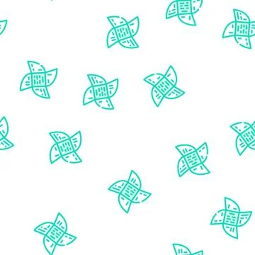 Irregular booklet vector seamless pattern line Stock Illustration