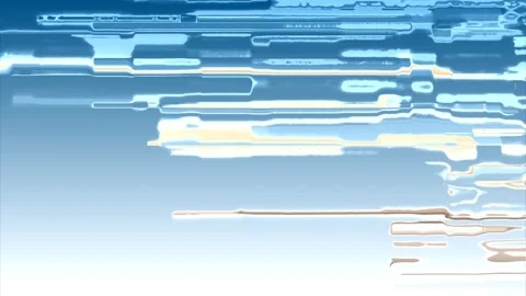 Irregular Distorted Lines Rectangle Shapes Moving Upward Motion Graphic Stock Footage 308891892