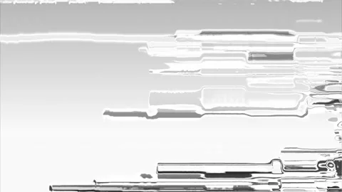 Irregular Distorted Lines Rectangle Shapes Moving Upward Motion Graphic Stock Footage 308891978
