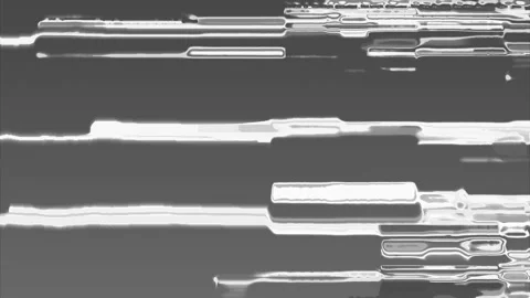 Irregular Distorted Lines Rectangle Shapes Moving Upward Motion Graphic Stock Footage 308891986