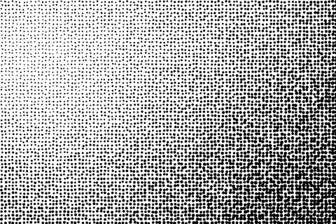 Irregular Dots Monochrome Gradient Pattern Stock Illustration