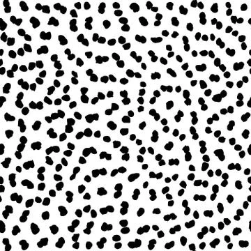Irregular Dots Pattern Stock Illustration