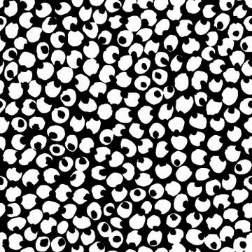 Irregular Dots Pattern Stock Illustration