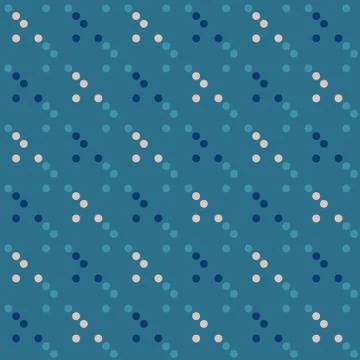 Irregular dots seamless pattern Stock Illustration