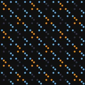 Irregular dots seamless pattern Stock Illustration
