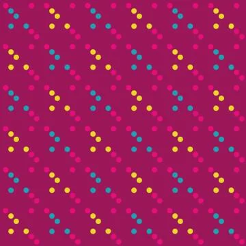 Irregular dots seamless pattern Stockillustratie