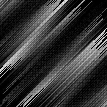 Irregular dynamic lines abstract monochrome pattern. Linear (grid, mesh) text 库存插图