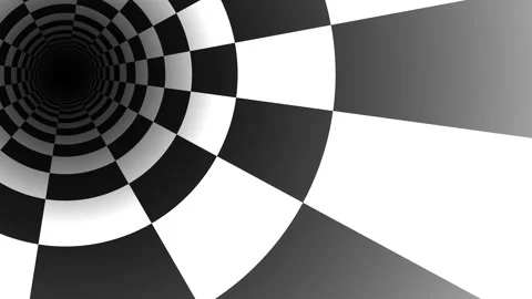 Irregular Flight Bouncing Uneven Turbulent Tunnel Flying Pipe Video stock 139715136