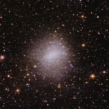Irregular galaxy Ngc 6822 in outer space. Stock-Fotos