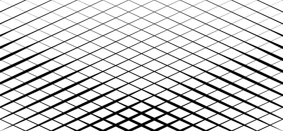 Irregular grid, mesh pattern, abstract monochrome geometric texture 스톡 일러스트
