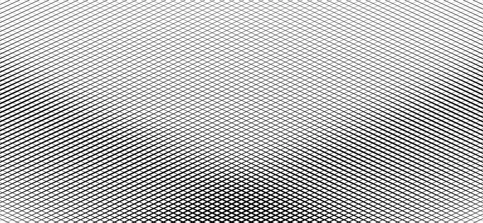 Irregular grid, mesh pattern, abstract monochrome geometric texture Stock Illustration