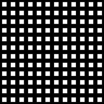 Irregular grid, mesh pattern, abstract monochrome geometric texture Stock Illustration