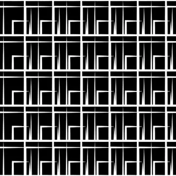 Irregular grid, mesh pattern with irregular lines. Seamlessly repeatable. Stock Illustration