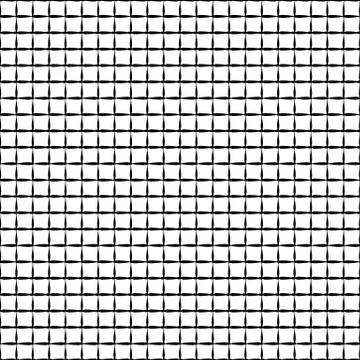 Irregular grid, mesh seamlessly repeatable monochrome pattern. Abstract geome Stock Illustration