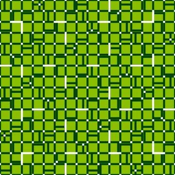 Irregular grid mesh with squares. Seamlessly repeatable duotone geometric pat Иллюстрация