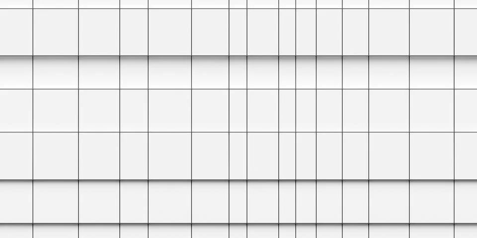 Irregular grid of rectangles and squares with black outlines horizontal off.. 스톡 일러스트