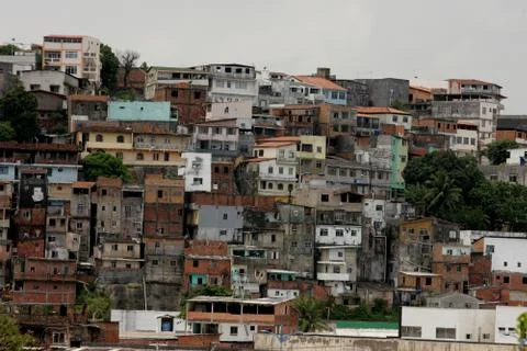Irregular housing construction Stock Photos