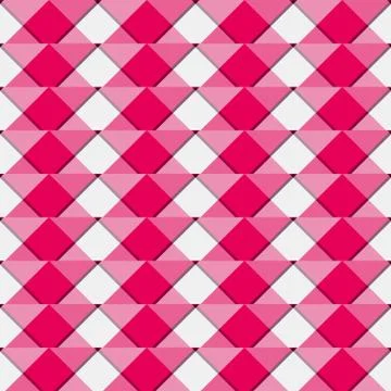 Irregular mosaic, grid repeatable background / pattern - Geometric square til Illustrazione stock