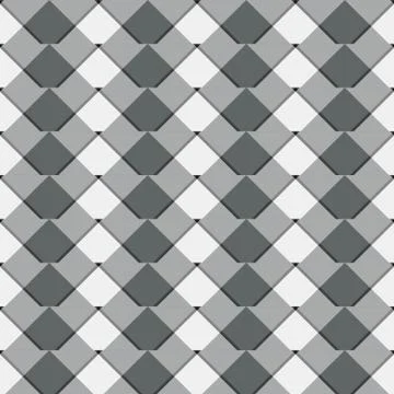 Irregular mosaic, grid repeatable background / pattern - Geometric square til 스톡 일러스트