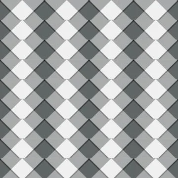 Irregular mosaic, grid repeatable background / pattern - Geometric square til Illustrazione stock