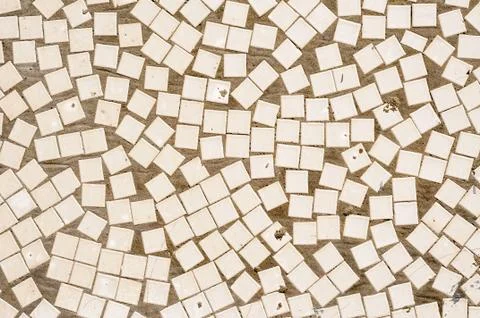 Irregular mosaic texture Stock Photos