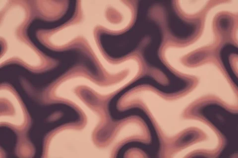 Irregular organic shapes interlock in a softly blurred marbled pattern of p.. Stock Illustration