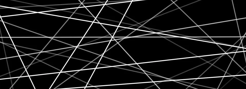 Irregular pattern geometric chaos with chaotic lines, straight stripes and a Stock Illustration