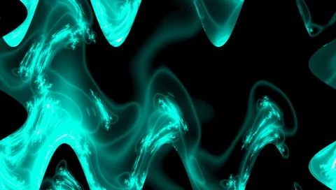 Irregular pattern in turquoise and teal elements on dark background. Flat cov 스톡 일러스트