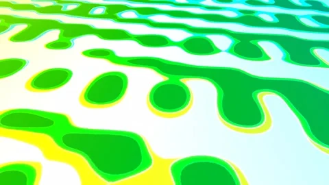 Irregular Shape Fluid Dynamics Abstract Motion Graphic Stock Footage 301157650
