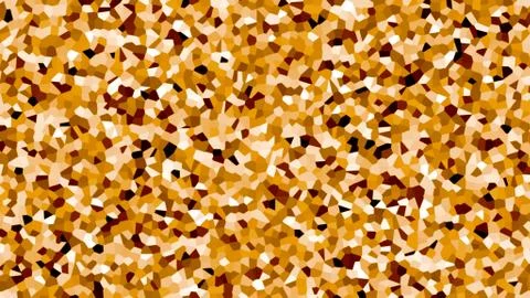 Irregular shape pattern background orange Illustrazione stock