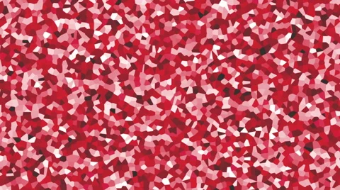 Irregular shape pattern background red HD Stock Footage 50000673
