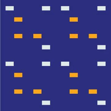 Irregular step seamless pattern Stock Illustration