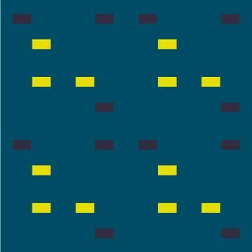 Irregular step seamless pattern Illustrazione stock