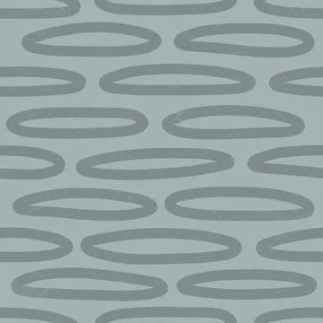 Irregular textured oval shapes seamless pattern. イラスト素材