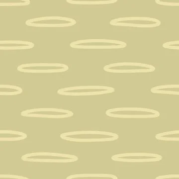 Irregular textured oval shapes seamless pattern. Stock Illustration