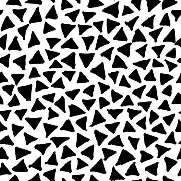 Irregular Triangles Pattern Stock Illustration