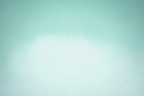 Irregular white cloud-like shape is floating on flat gradient design backdrop 스톡 일러스트