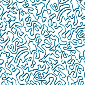Irrgarten, nahtloses Muster seamless pattern Copyright: xZoonar.com/angeta... Foto stock