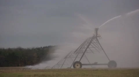 Irrigation 1 Stock Footage 1009441