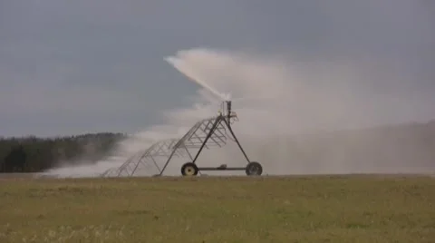 Irrigation 2 Stock Footage 1009433